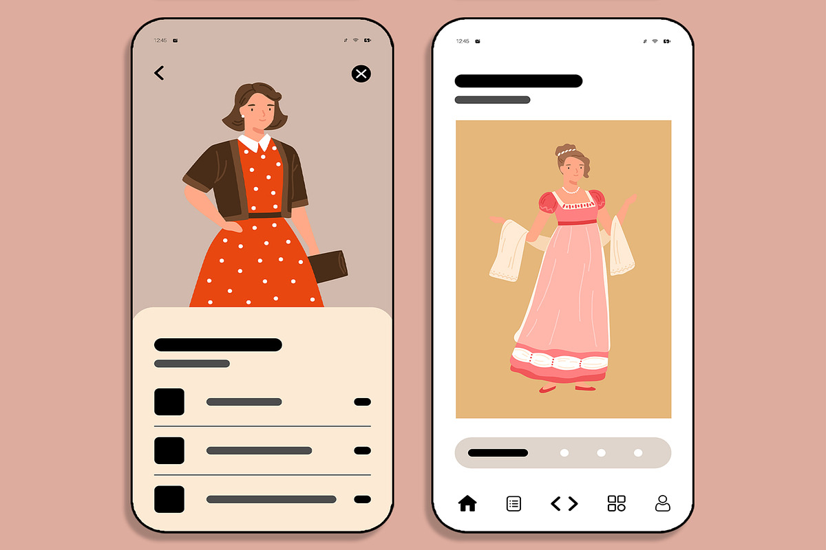 Fashion E-commerce Mobile App UI Kit, an UI Kit Template by MightyDesign (Photo 5 of 8)