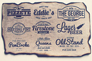 9 Retro Labels, a Branding & Logo Template by Arys Design (Thumbnail 1 of 4)