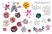 Cottage Heirloom. Collage Pack, an Object Graphic by PaperJamLab (Thumbnail 13 of 20)