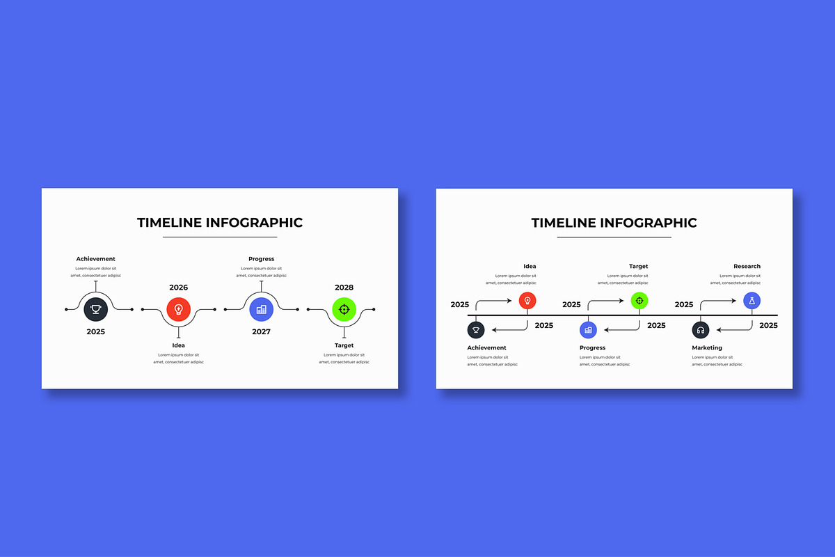 Clean Timeline Infographic Template, a Presentation Template by ContestDesign (Photo 3 of 3)