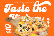 Flickes Magtile Bold Vintage Script, a Script Font by Jaruka (Thumbnail 2 of 9)