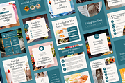 Pregnancy Nutrition Social Templates, a Social Media Template by Ariyah Media (Thumbnail 3 of 3)