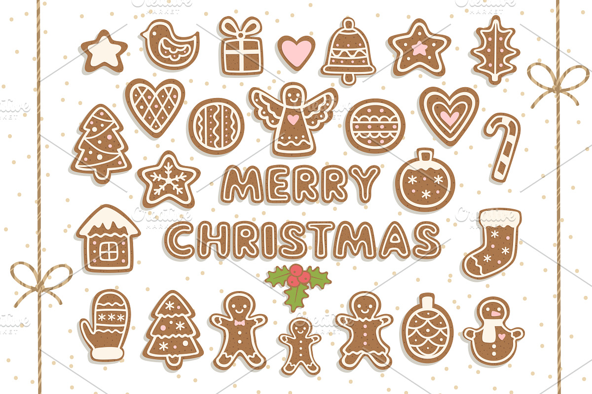 Christmas Cookies, a Decorative Illustration by Imaginasty (Photo 2 of 3)