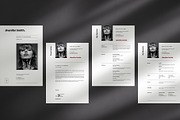 Resume Template/CV Template, a Resume Template by Symie Design (Thumbnail 4 of 4)
