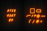 PSD Neon 3D Letters, an Object Graphic by GK Creative (Thumbnail 7 of 8)