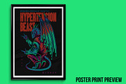Hyper Beast Mutant Illustration, a Work Illustration by badsyxn (Thumbnail 4 of 5)