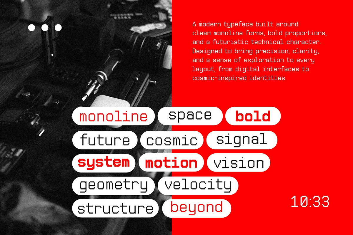 Informix - Monospaced Font, a Sans Serif Font by Arterfak Project (Photo 10 of 13)
