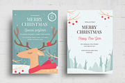 Merry Christmas Greetings Cards, a Card Template by BrandPacks (Thumbnail 4 of 5)