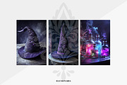 Halloween Background Aesthetic Set, a Background Graphic by Illusionaria (Thumbnail 4 of 7)