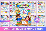 Quarter-Hour Reading Skills, a Stationery Template by Designmela01 (Thumbnail 1 of 6)