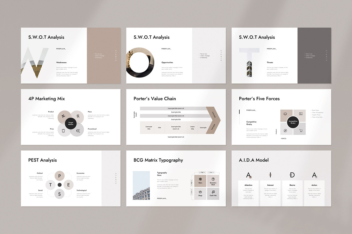 Business Plan PowerPoint Template, a Presentation Template by ...