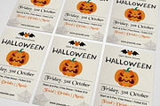Halloween Party Flyer, a Flyer Template by DGTouch (Thumbnail 2 of 4)
