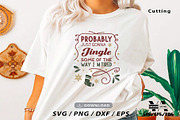 Christmas Festive SVG PNG Bundle, an Object Illustration by Ya_ Design Store (Thumbnail 9 of 13)