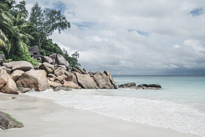Seychelles containing anse, bay, and beach