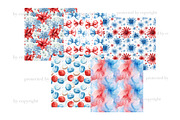 Patriotic Paper 4Th Of July Pattern, a Pattern Graphic by GlamArtZhanna (Thumbnail 4 of 4)