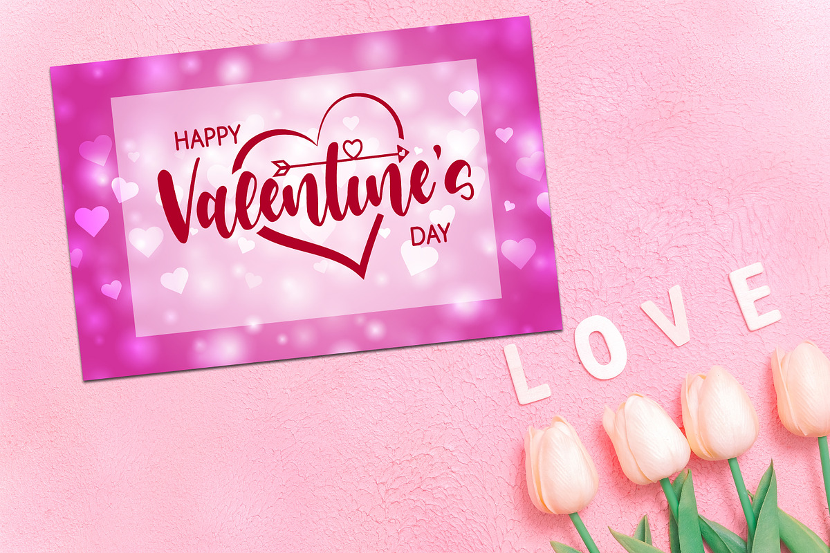 Valentine Bokeh Background, a Decorative Illustration by Digital Studio (Photo 15 of 15)