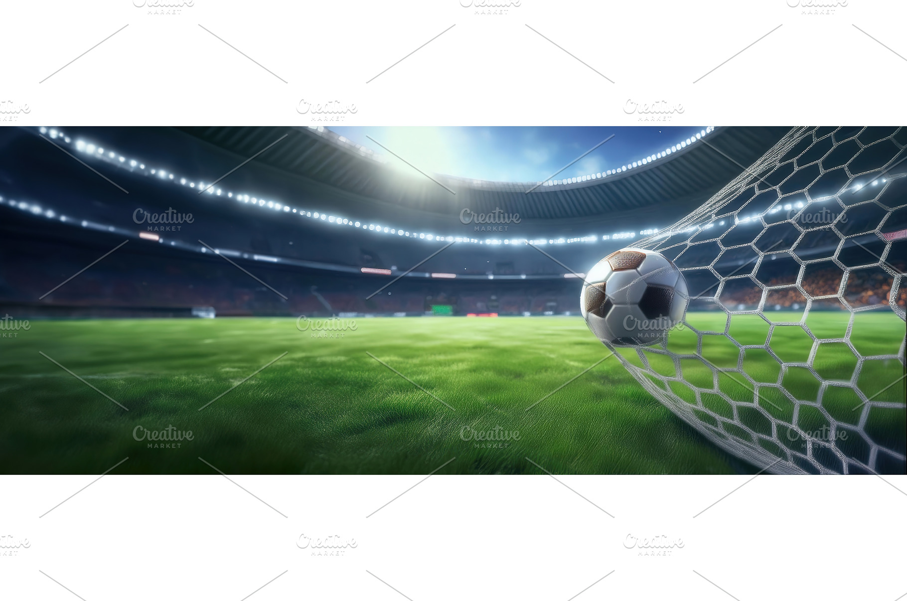 A soccer ball entering the goal in a, a Technology Photo by Igor Tichonow