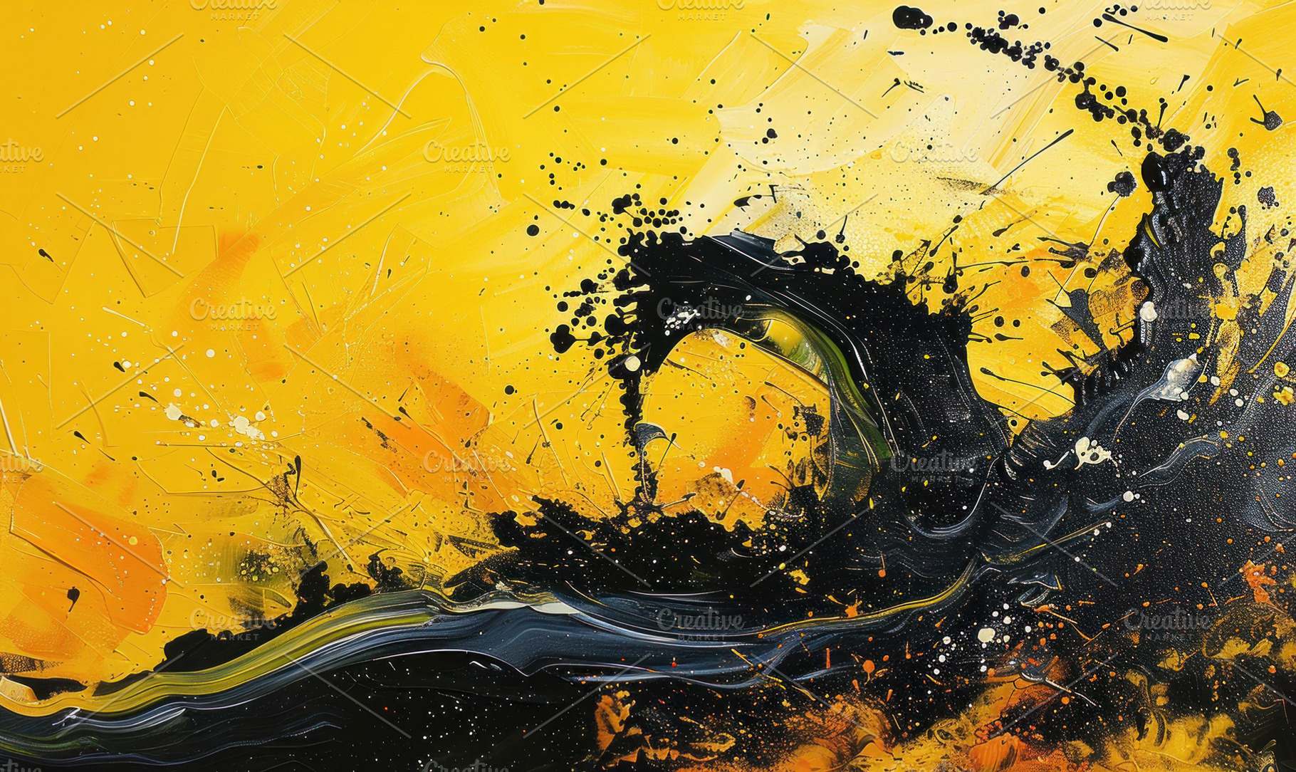 Contemporary abstract with dynamic s, a Photo by LOGOCREATIVE