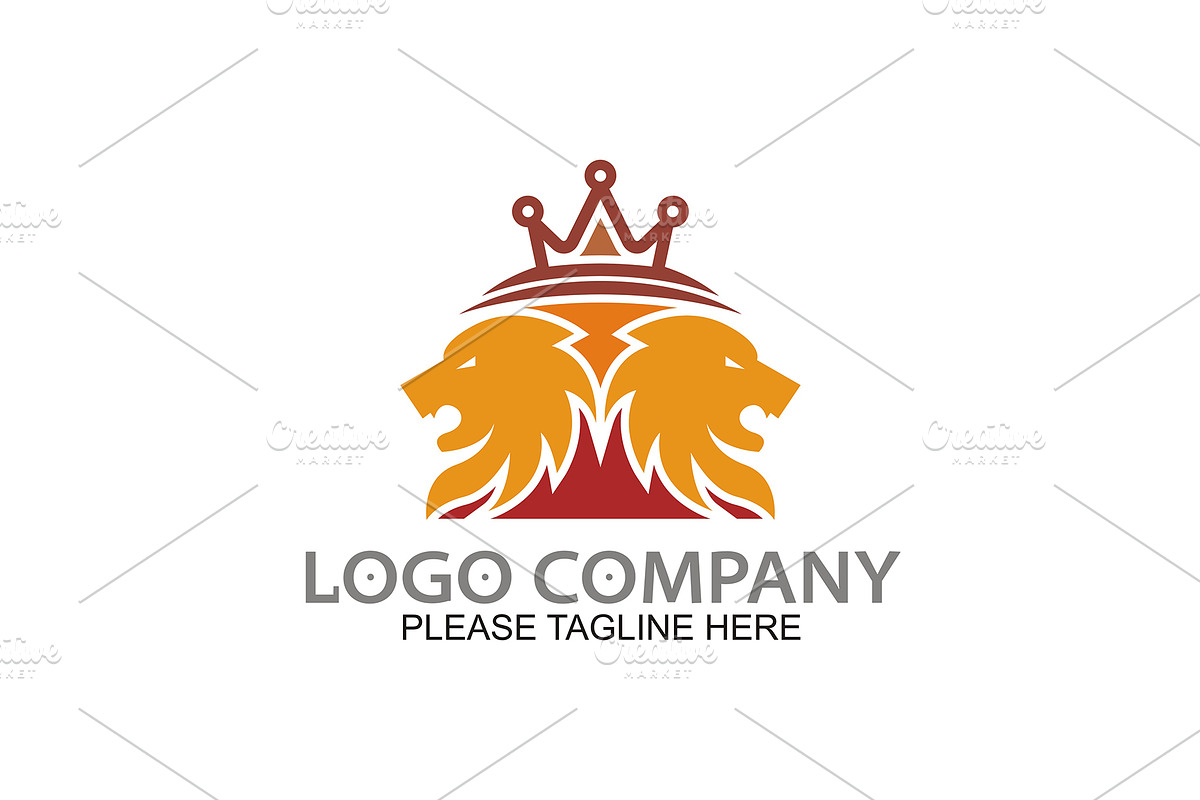 20 Logo Lion Templates Bundle, a Branding & Logo Template by Friendesigns (Photo 19 of 21)