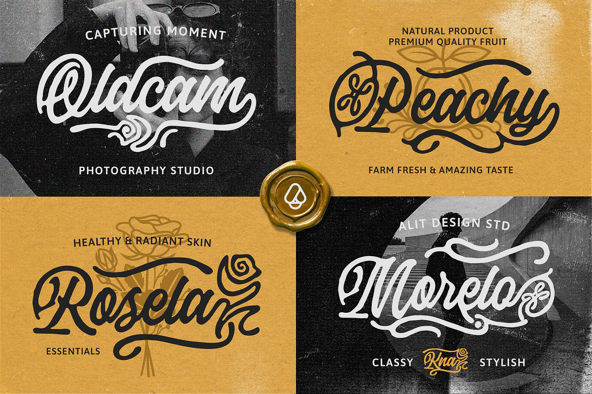 Botanica Whimsy Typeface, a Script Font by alit design (Photo 3 of 20)