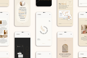 Branding Carousel Instagram CANVA PS