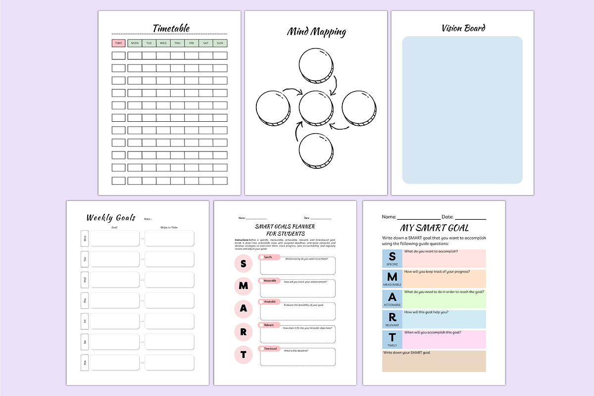 2025-2026 Life Coaching Planner KDP, a Stationery Template by Shumaya (Photo 8 of 9)
