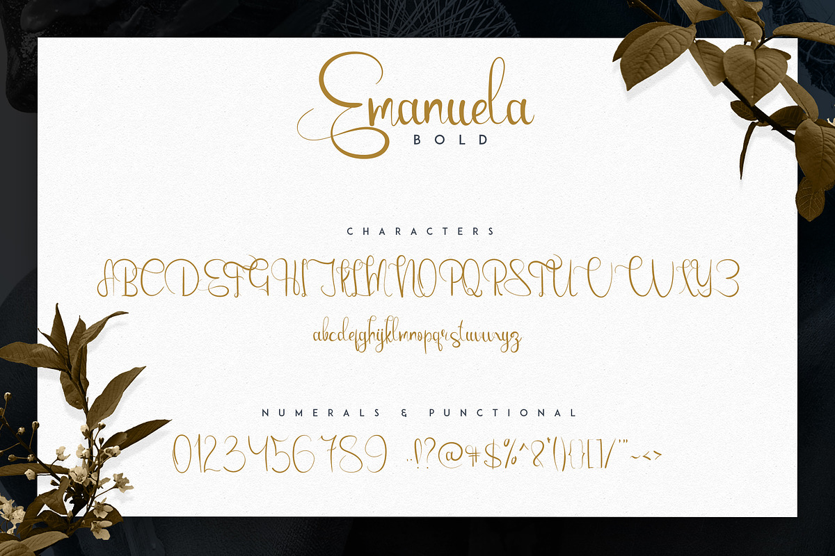 Emanuela Typeface and Designs -33% preview 6