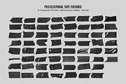 Adhesive Black Tape Pieces, a Background Graphic by Gravito (Thumbnail 4 of 7)