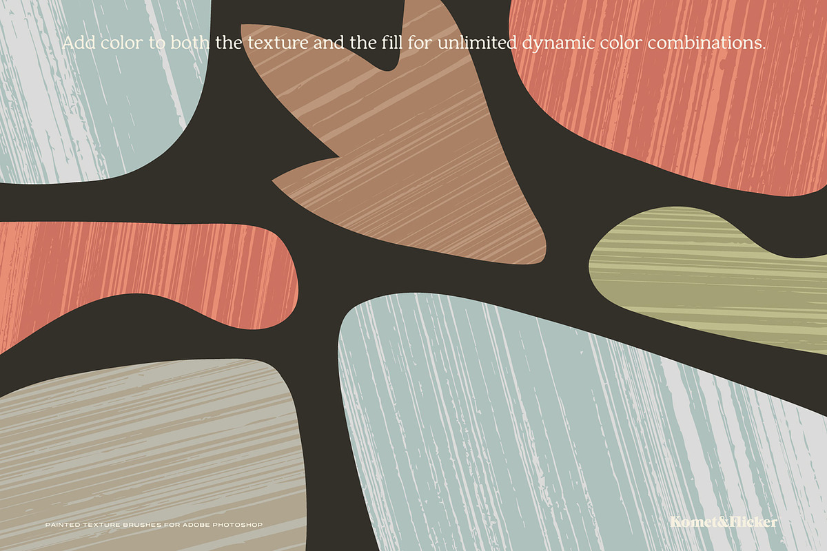 Painted Texture Brushes for PS, a Brush Add-On by Komet & Flicker (Photo 12 of 12)