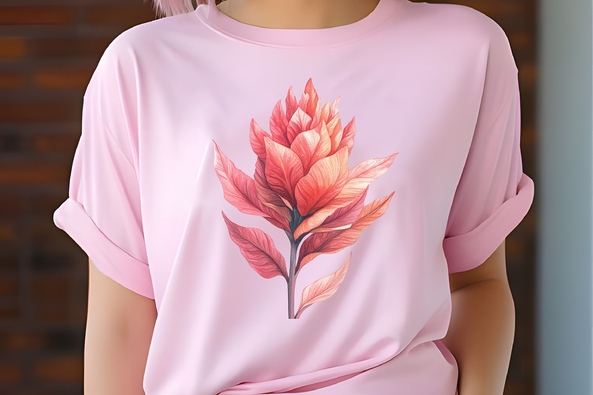 Celosia Flower Watercolor Cliparts, an Illustration by RobertsArt (Photo 4 of 7)