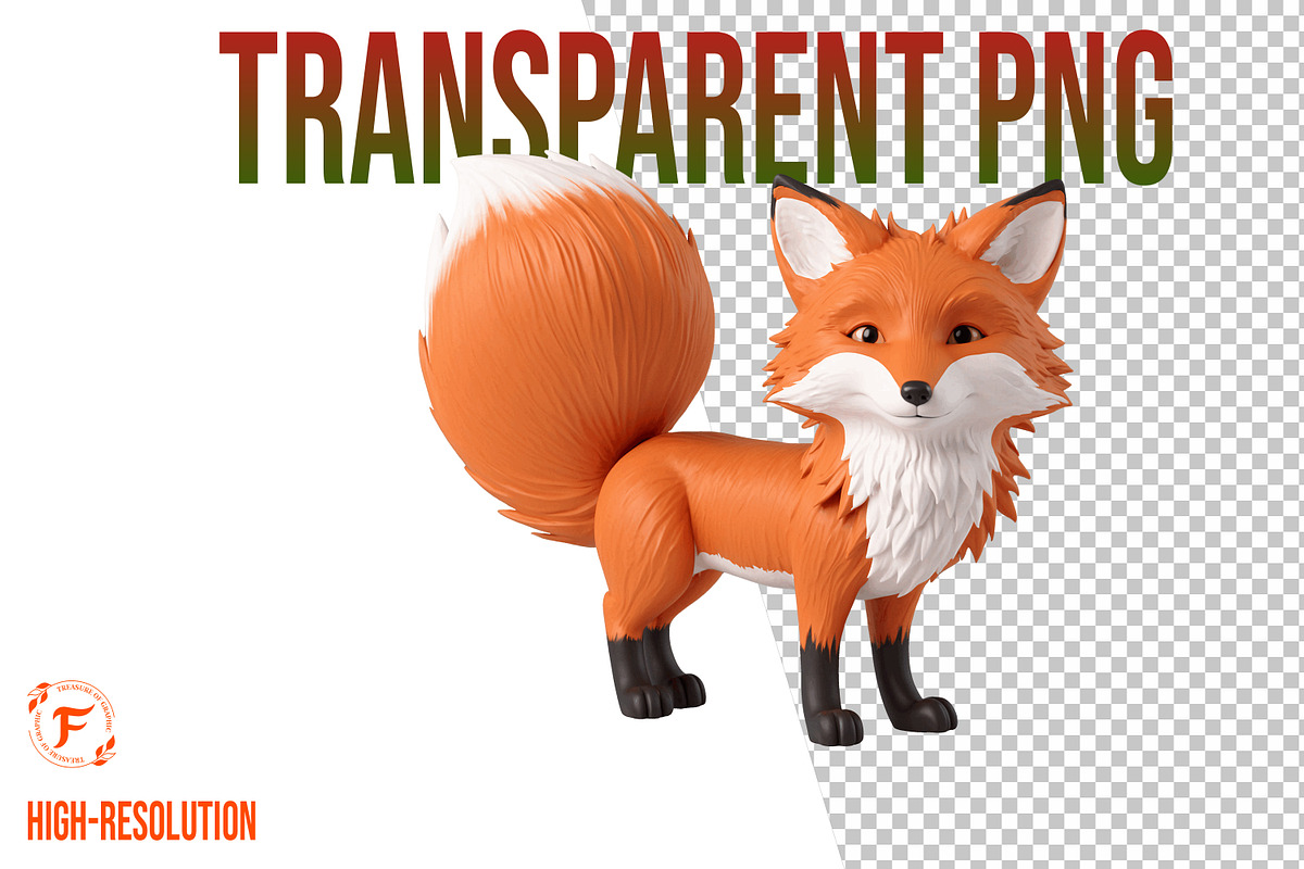 3D Animal Png, an Illustration by Forhadx5 (Photo 2 of 9)