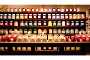 wax yankee candle ai generated, a Holiday Photo by pikepicture