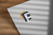 Creative F Letter 4 Icons Logo Set, a Branding & Logo Template by DesignBox (Thumbnail 4 of 5)