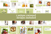 Instagram Carousel Templates, a Social Media Template by Brand Spanking You (Thumbnail 2 of 9)