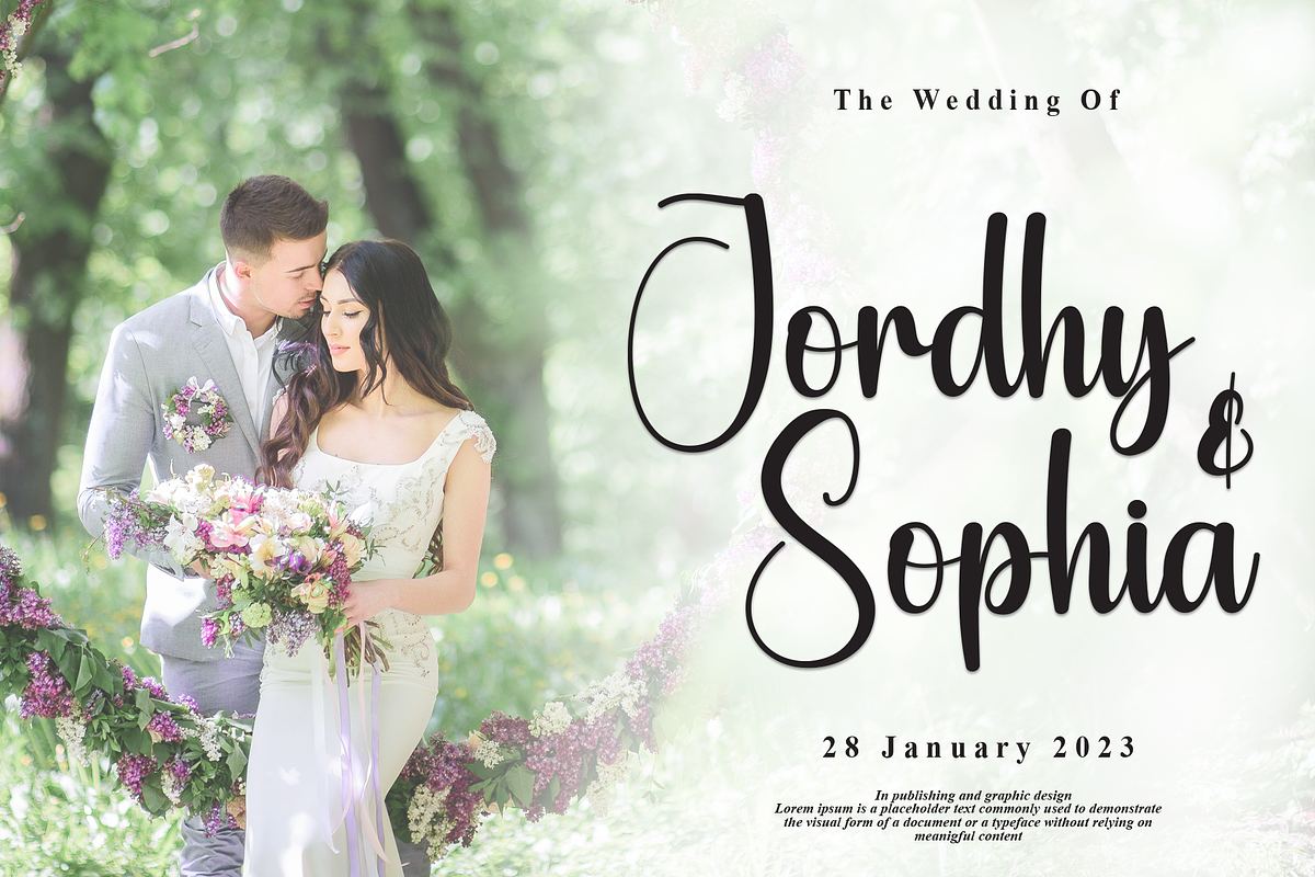 Mountain | Script Font, a Handwritten Font by Scratchones (Photo 3 of 9)