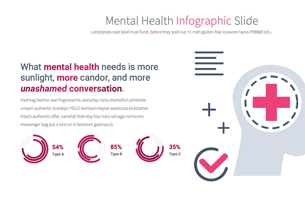 MENTAL HEALTH - PowerPoint, a Presentation Template by Pulsecolor
