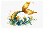 Watercolor Nautical Collection Clipa, an Illustration by Sublimation Artist (Thumbnail 3 of 6)