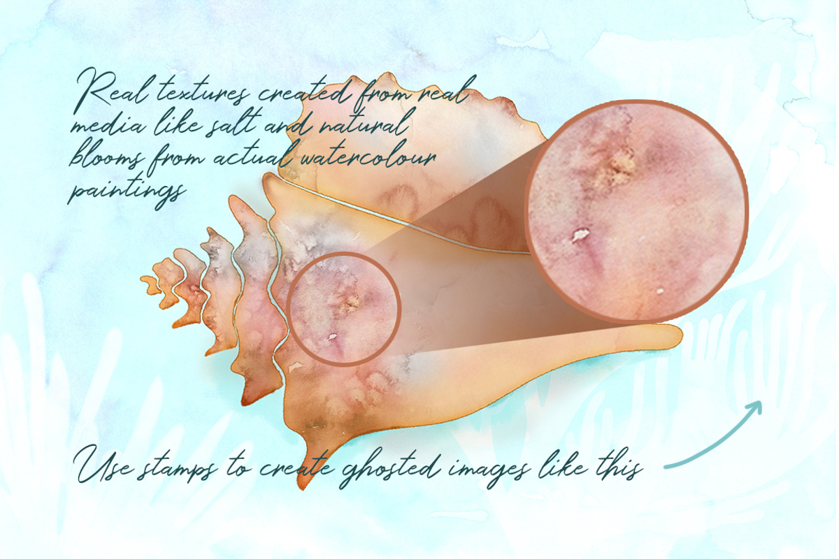 Underwater Sea World Watercolour, a Brushes & More by DeloresArt (Photo 6 of 13)