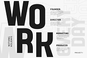 Brisk - Brutalism Sans Serif Font, a Sans Serif Font by Hamz Studio (Thumbnail 3 of 16)
