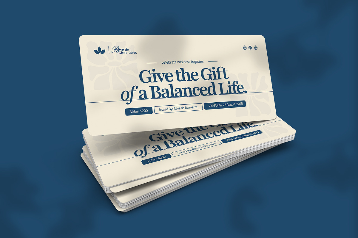 Wellness Balanced - Gift Certificate, a Print Template by VUNIRA (Photo 3 of 3)