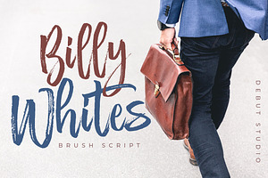 Billy Whites Brush Script