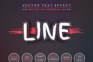 Blood Fear - Editable Text Effect