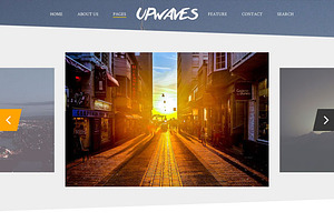 UPWAVES - Creatives PSD Web Template