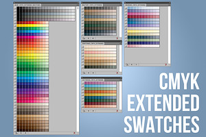 CMYK Extended Swatches-Illustrator