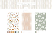 Scandi-Style Flowers and Rainbows, a Pattern Graphic by bhldesigns (Thumbnail 7 of 13)