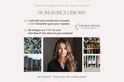 Realtor Wix Template Real Estate, a Wix Template by vectorocean (Thumbnail 9 of 11)