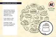 Mexican Food Doodle Clip Art, a Food Illustration by insemar (Thumbnail 2 of 4)