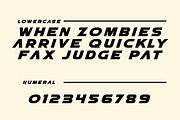 KILLER BLUE93, a Font by senzana (Thumbnail 6 of 7)