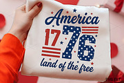 America 1776 Patriotic SVG PNG, an Illustration by OK Design (Thumbnail 2 of 4)