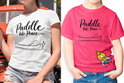 Paddle Into Peace Canoe Line Art, an Object Illustration by Ghagra (Thumbnail 3 of 6)